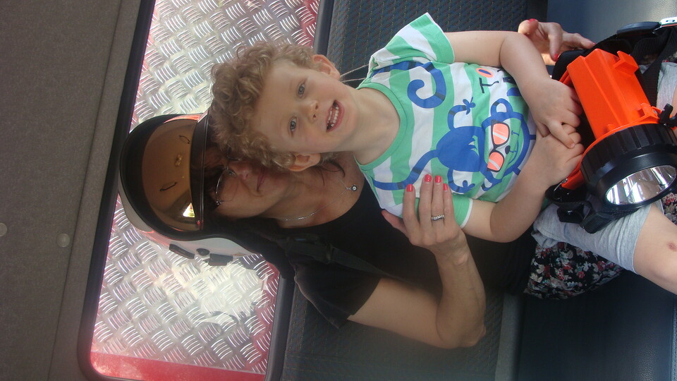 Wizyta Państwowej Straży Pożarnej z Myślenic