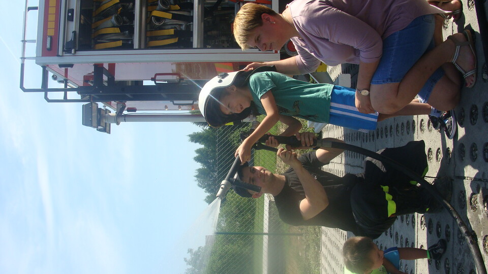 Wizyta Państwowej Straży Pożarnej z Myślenic