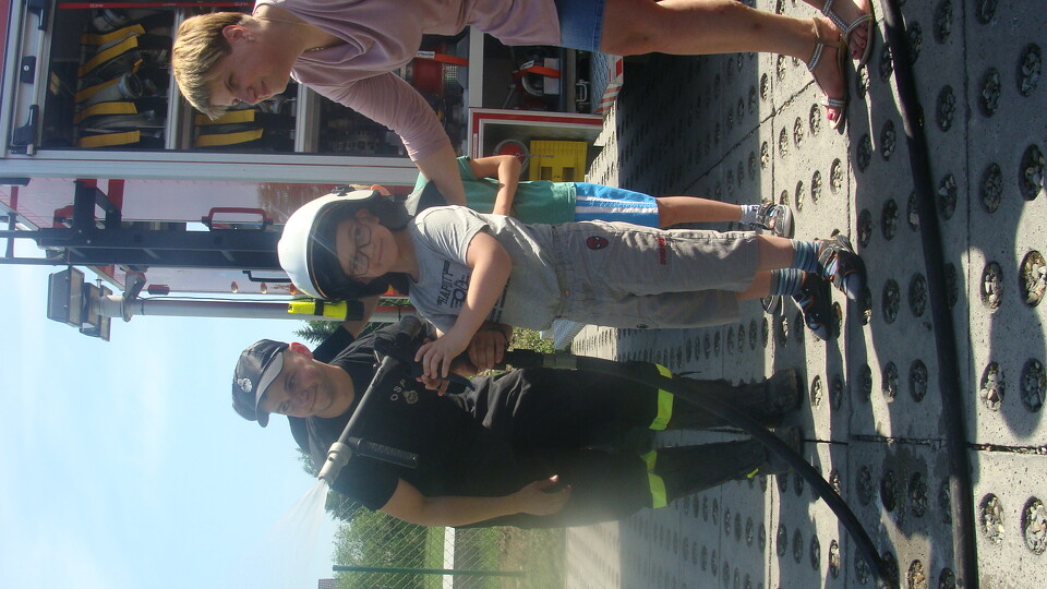 Wizyta Państwowej Straży Pożarnej z Myślenic