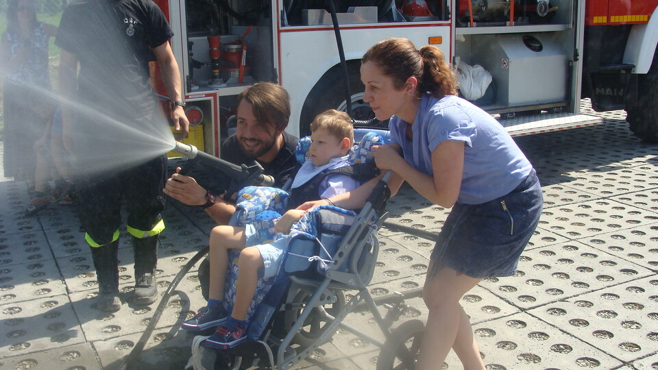 Wizyta Państwowej Straży Pożarnej z Myślenic