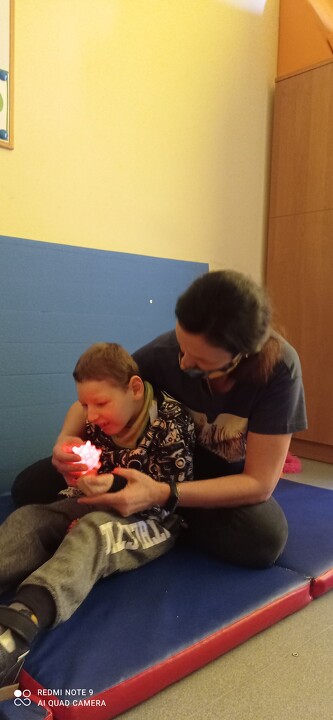 Przenośne Zestawy stymulujące Percepcję Wzrokową, Słuchową i dotykową.