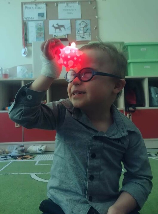 Przenośne Zestawy stymulujące Percepcję Wzrokową, Słuchową i dotykową.