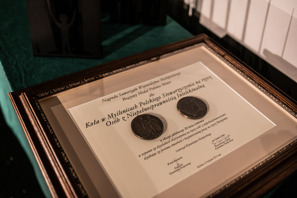 Gala Jubileuszowa 20 lecia PSONI Koło w Myślenicach - Fotorelacja