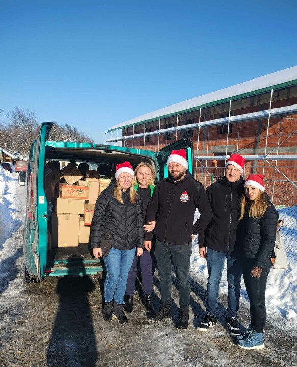 Zbiórka Mikołajkowa - OSP Krzeczów