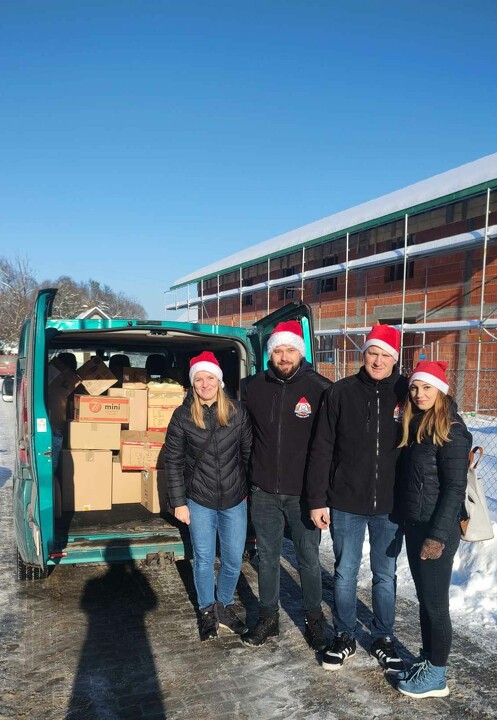 Zbiórka Mikołajkowa - OSP Krzeczów