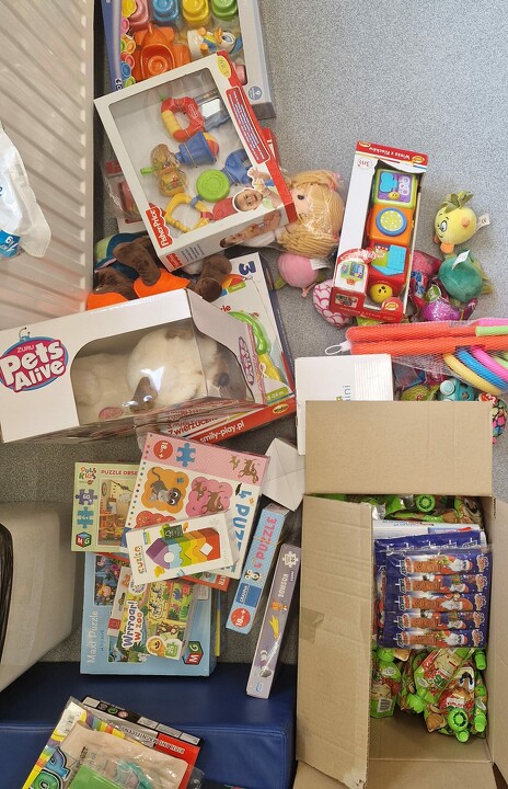 Zbiórka Mikołajkowa - OSP Krzeczów