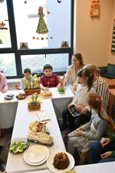 ŚNIADANIE WIELKANOCNE U PRZEDSZKOLAKÓW