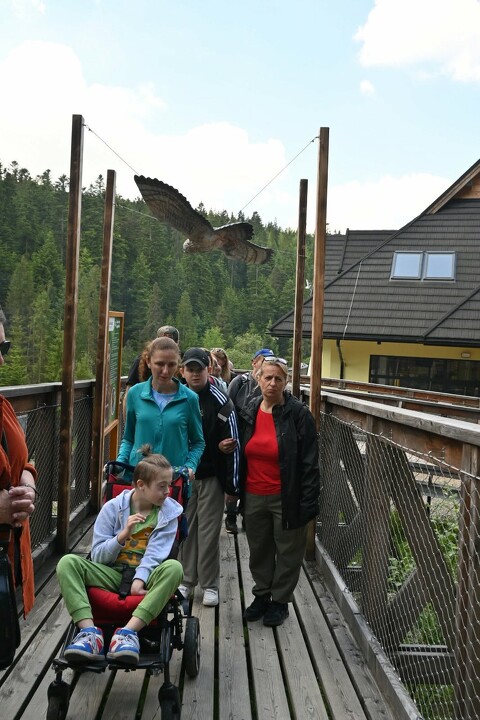 Wycieczka do Centrum Edukacyjno-Przyrodniczego „Brama w Gorce” w Waksmundzie.