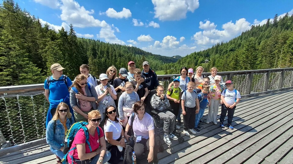 Wycieczka do Centrum Edukacyjno-Przyrodniczego „Brama w Gorce” w Waksmundzie.