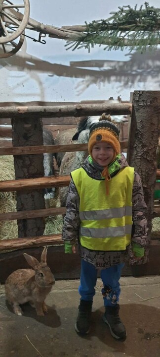 Odwiedziny w żywej szopce